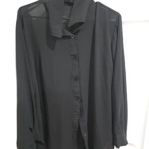 Emery Rose Chic Black Women's Swim Coverup